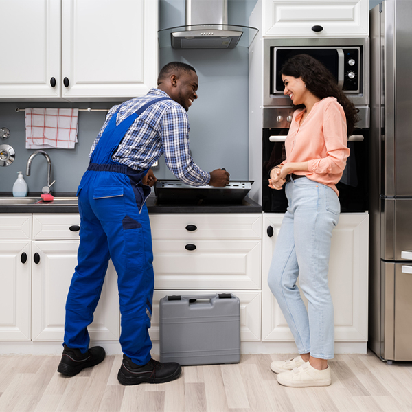 can you provide an estimate for cooktop repair before beginning any work in Lefors